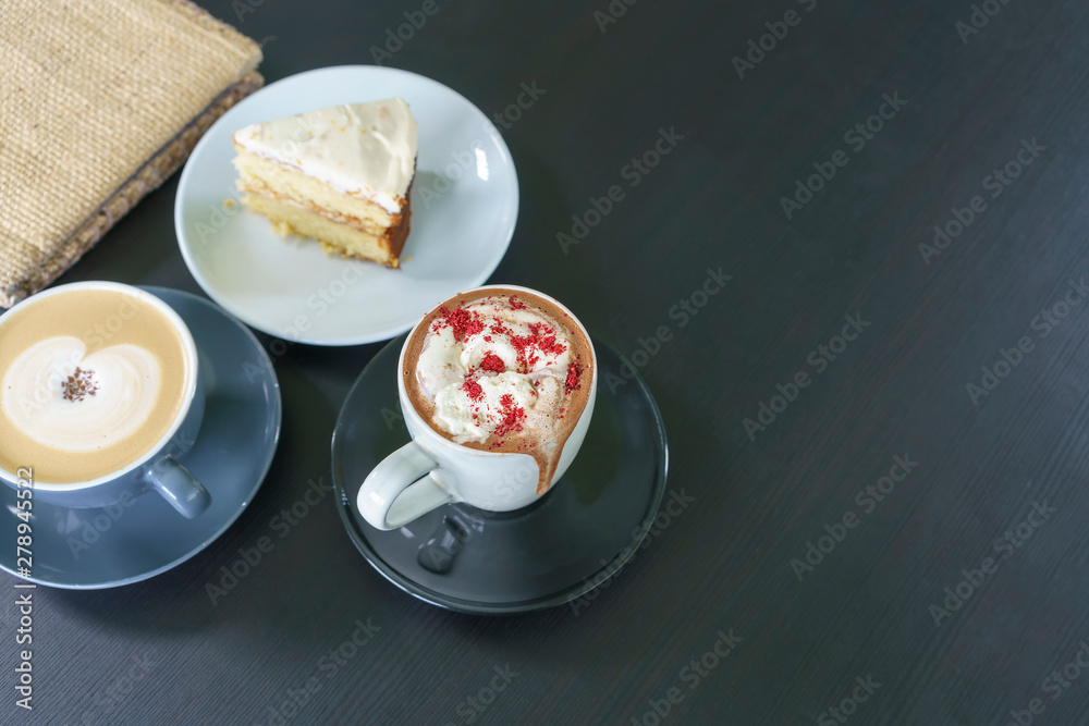 A caffè mocha , also called mocaccino served in Scotland A caffè mocha , also called mocaccino served in Scotland