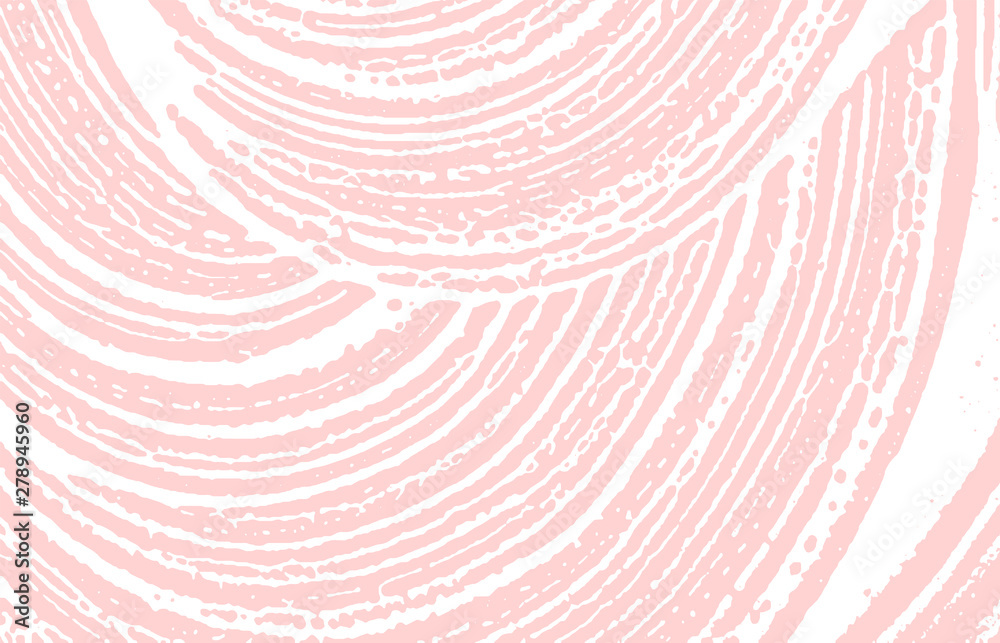 Grunge texture. Distress pink rough trace. Gracefu Grunge texture. Distress pink rough trace. Gracefu