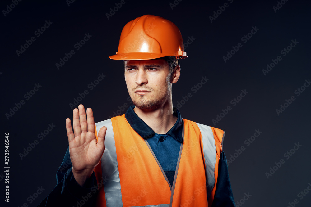 construction worker in helmet construction worker in helmet