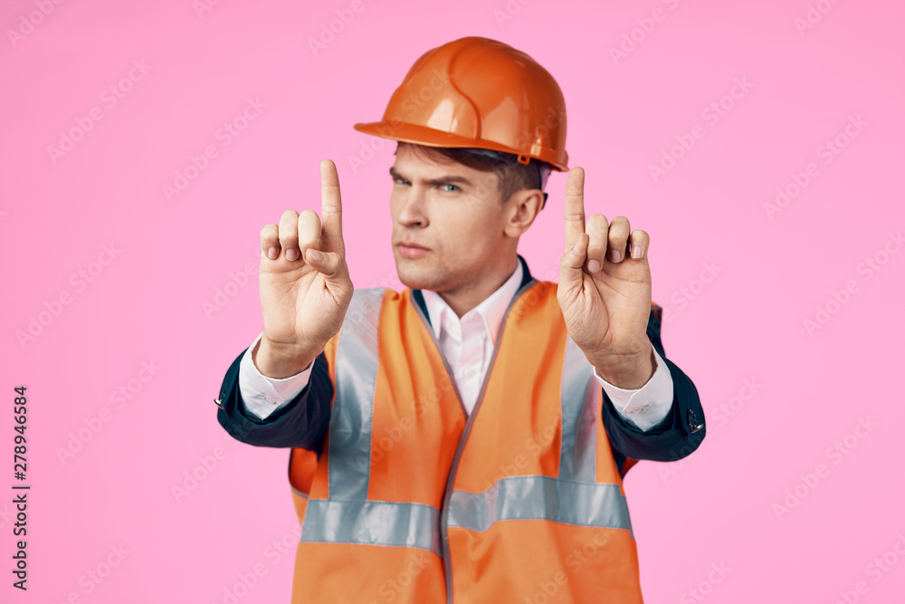 construction worker with hammer construction worker with hammer