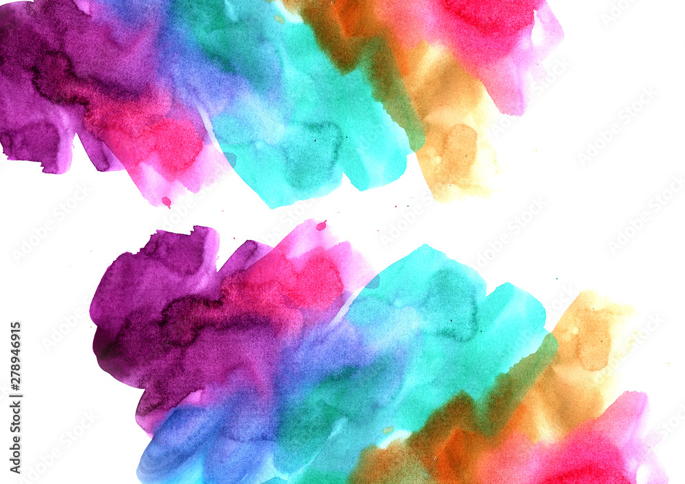 watercolor background, texture, paper, abstract, color, rainbow