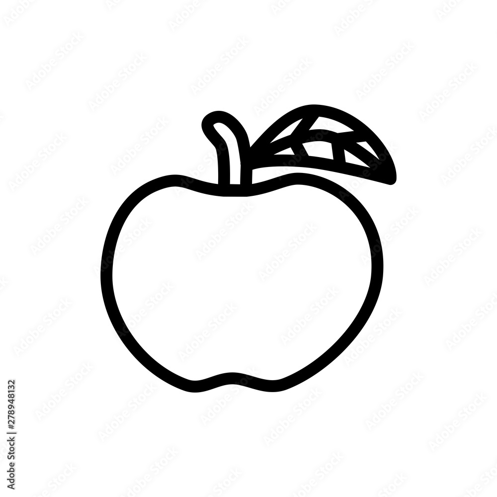 apple icon vector flat design apple icon vector flat design