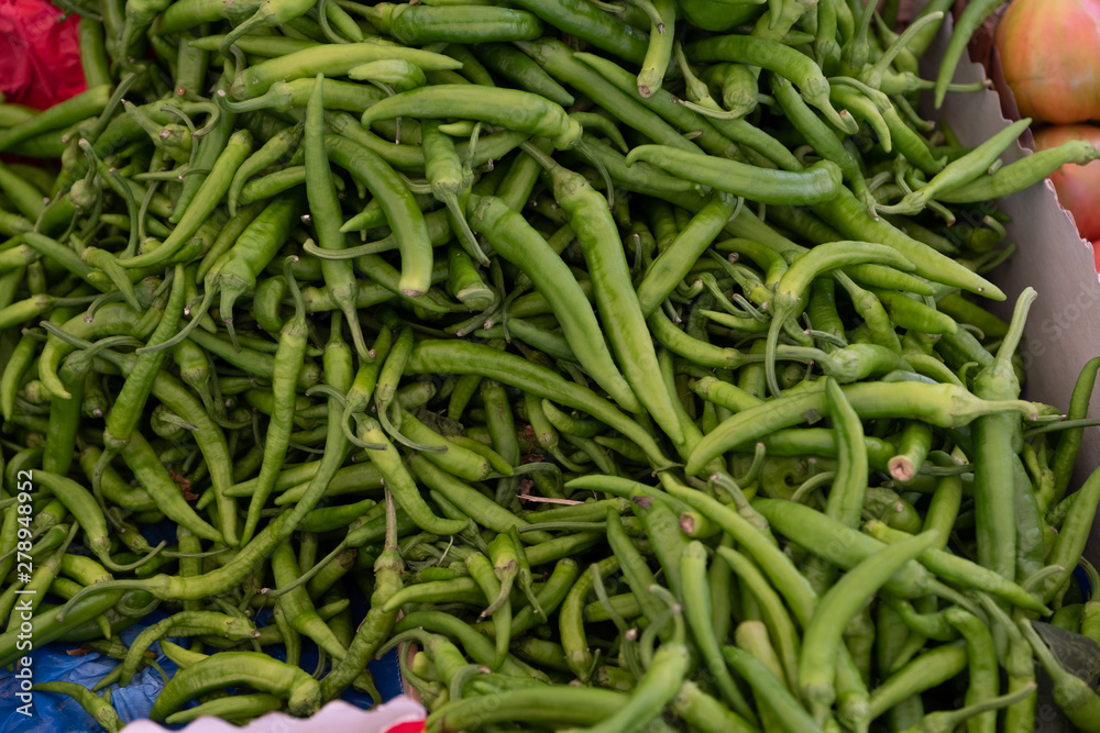 vegetables on the market