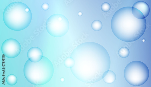 Modern background with drop. For business presentation wallpaper, flyer, cover. Pastel Gradient Color Vector illustration.