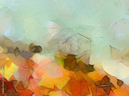 Trendy texture background with colorful paper stripes can use like modern des...