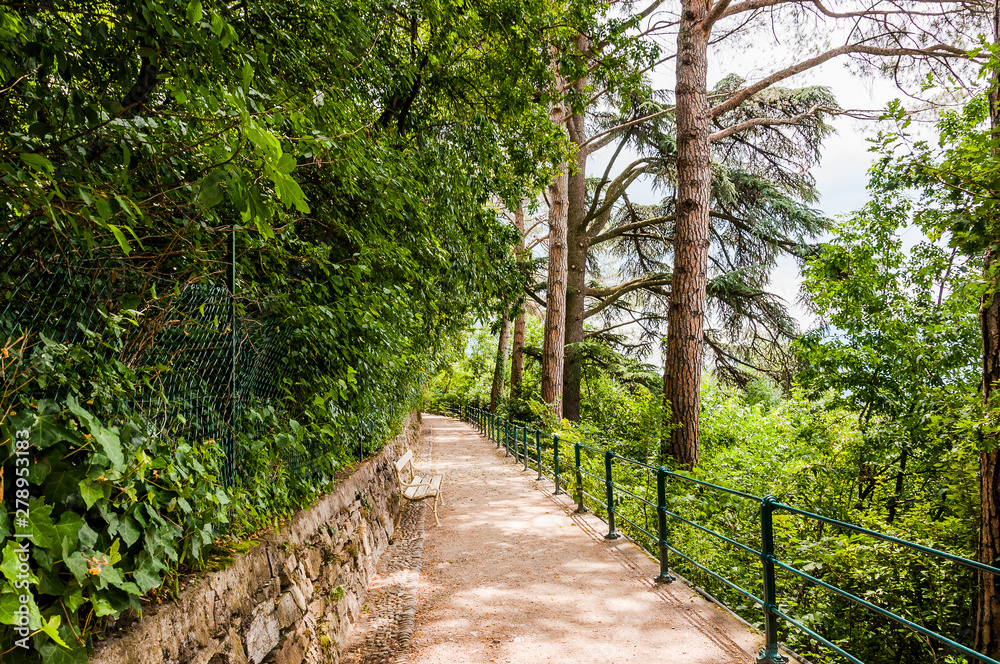 Algund, Meran, Waalweg, Tappeinerweg, Weinberge, Vinschgau, Südtirol, Sommer, Italien Algund, Meran, Waalweg, Tappeinerweg, Weinberge, Vinschgau, Südtirol, Sommer, Italien