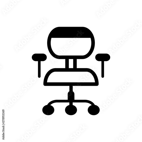 chair icon vector trendy flat design © WIWITTONO