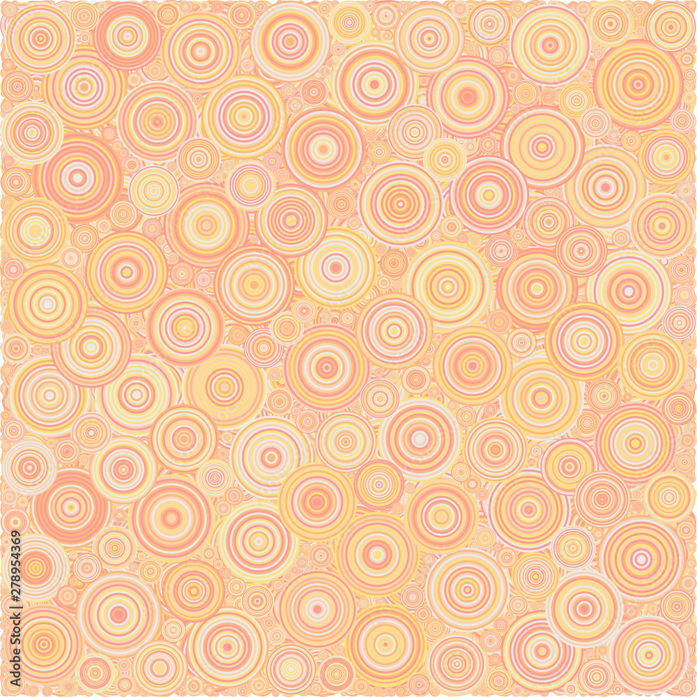 Abstract Generative Art color distributed circles dots background illustration Abstract Generative Art color distributed circles dots background illustration
