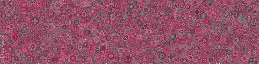 Abstract Generative Art color distributed circles dots background illustration