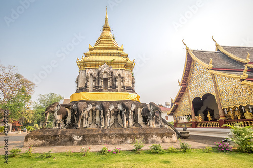 Wat Chiang Man, the oldest temple in Chiang Mai, Thailand.
