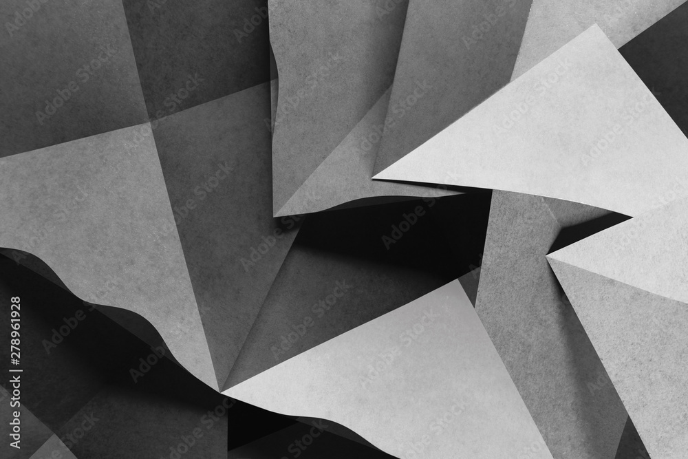 Background with geometric shapes of paper, composition abstract Background with geometric shapes of paper, composition abstract