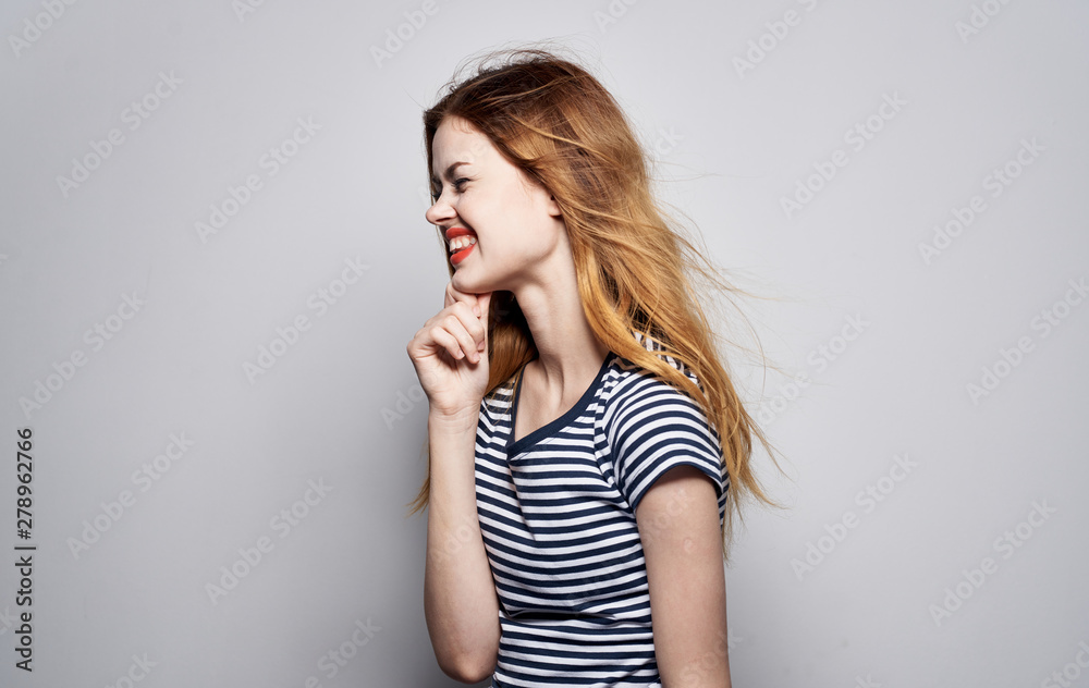 young woman talking on the phone