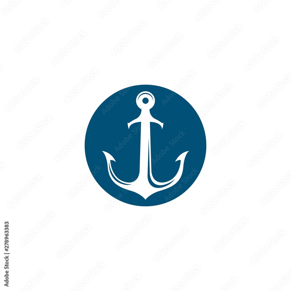 Anchor icon illustration Anchor icon illustration