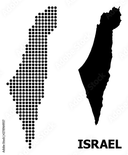 Pixel Pattern Map of Israel