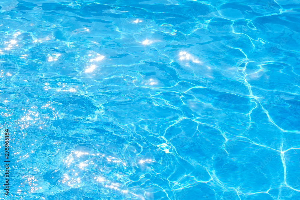 blue water pool background texture abstraction solar bright light
