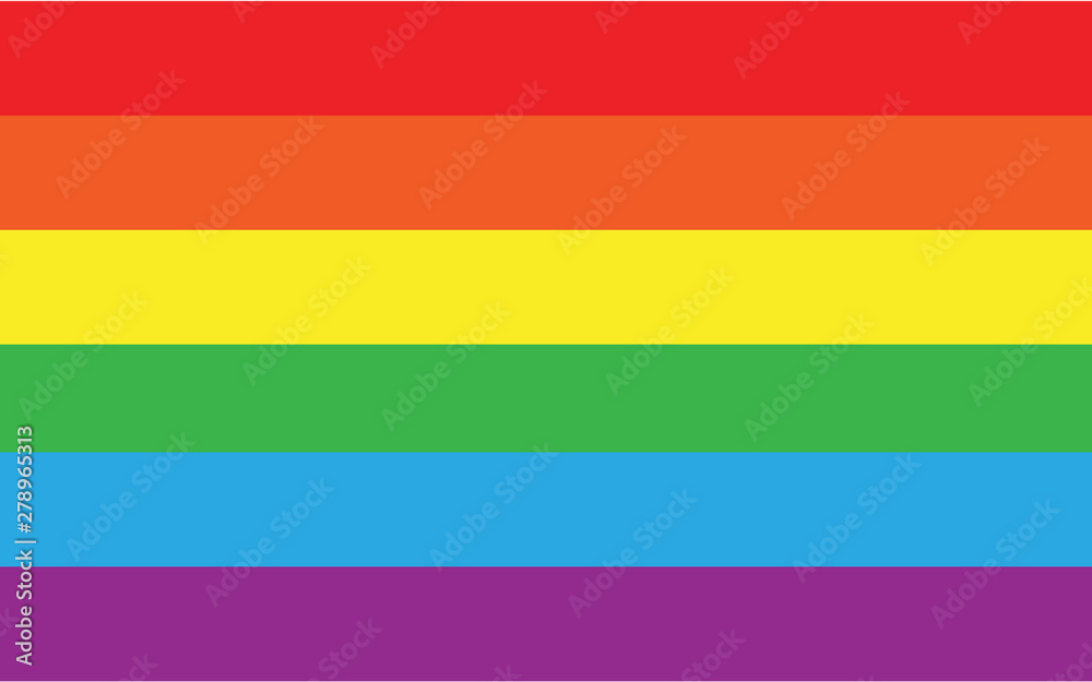 Vector lgbt pride rainbow flag Vector lgbt pride rainbow flag