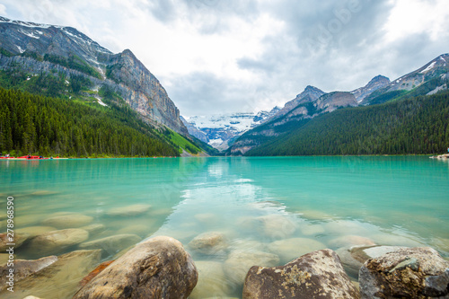 Beautiful view of Lake Louise in Banff National Park