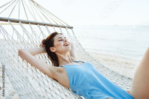 woman in hammock on the beach © SHOTPRIME STUDIO