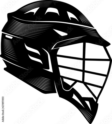 Lacrosse Helm Calligraphic Style