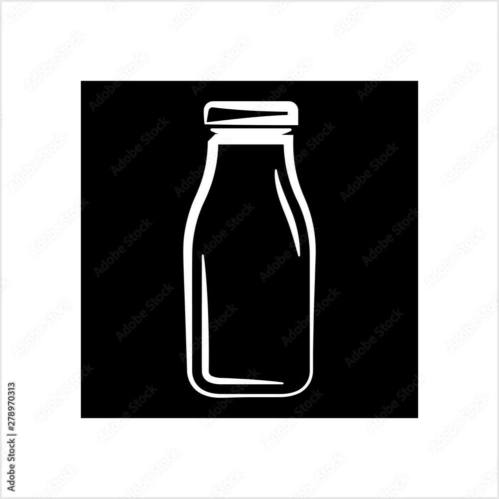 Milk Bottle Icon Milk Bottle Icon