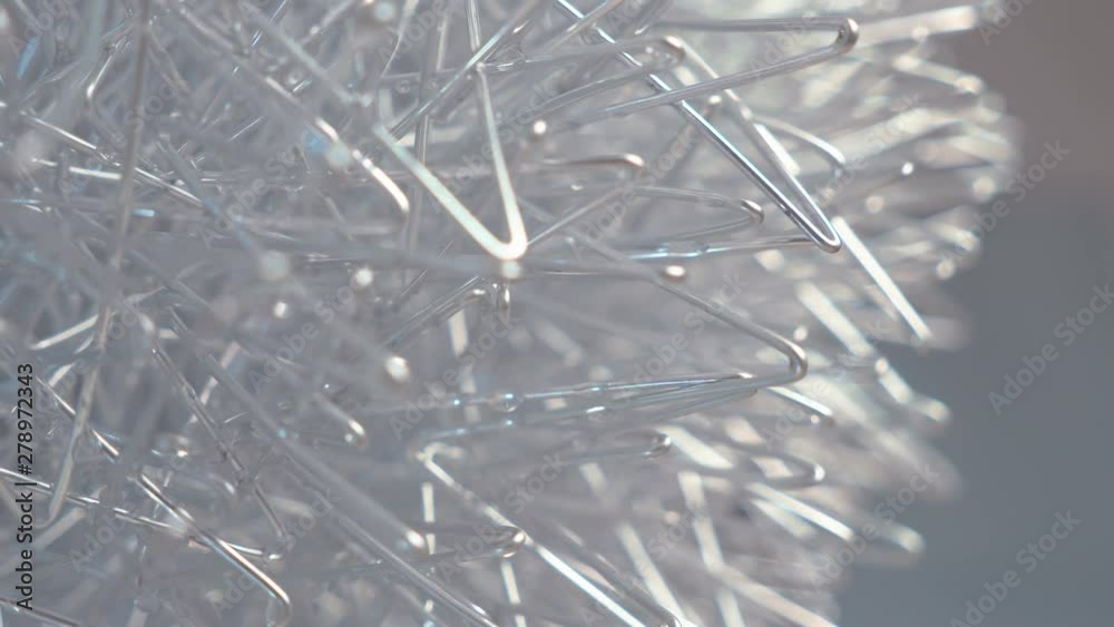 Abstract metal background in 4k