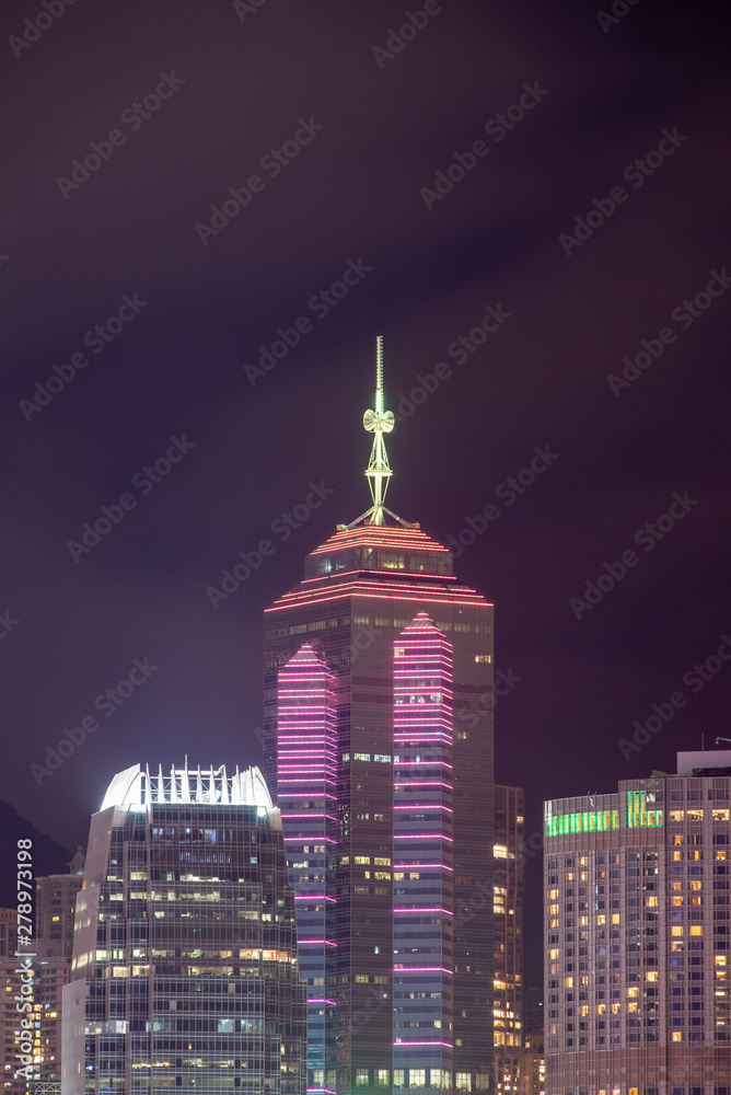 Obraz premium Amazing view on Hong Kong city