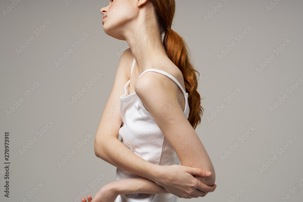 Fototapeta premium beautiful woman elegant style luxury model