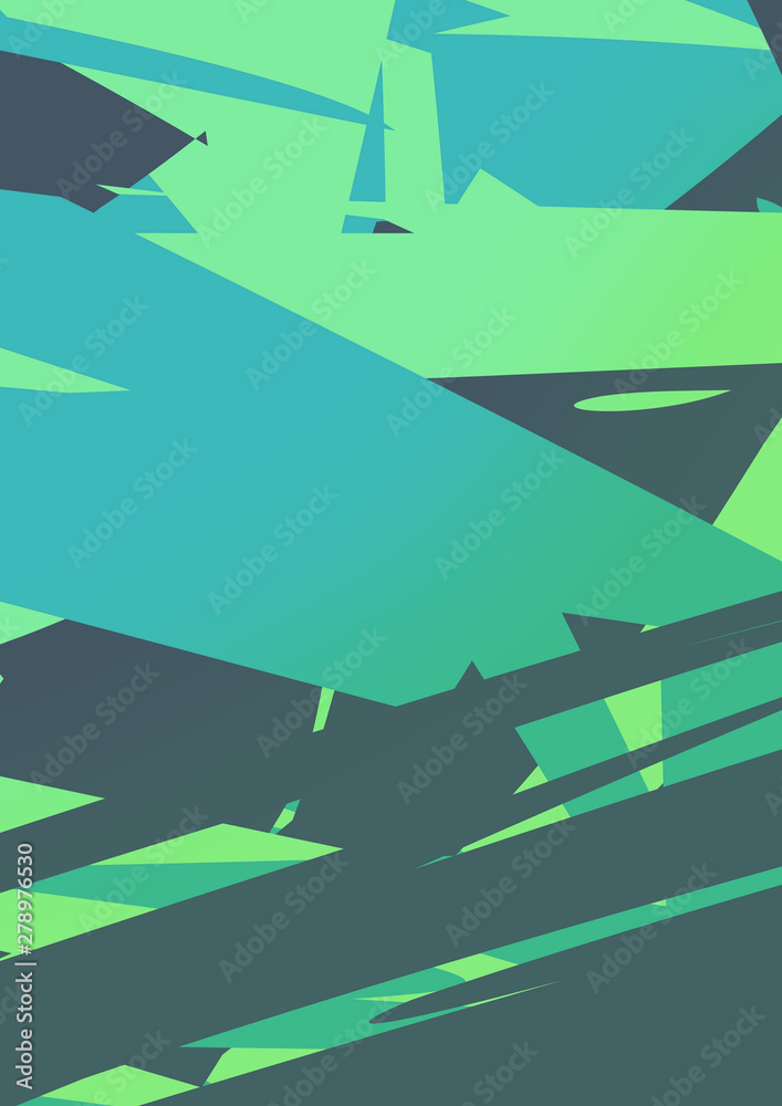 Colorful abstract background. geometric shapes. Poster.