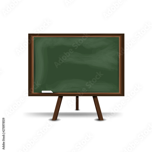 School Board isolated on white background for your creativity