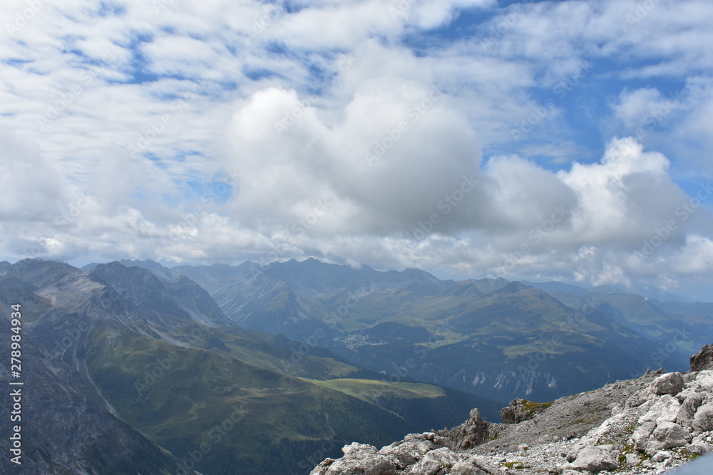 cloud and nountain