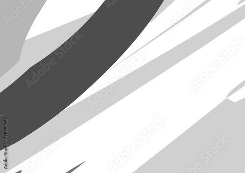 Black and white abstract background. geometric shapes. Poster.