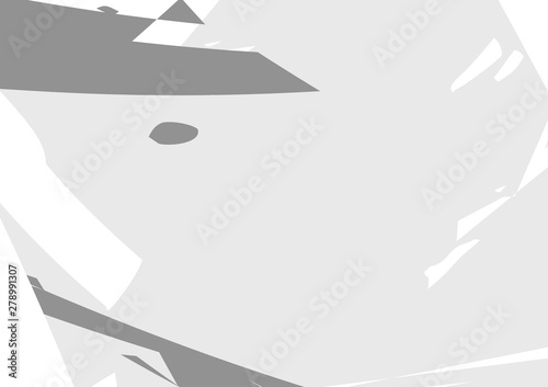 Black and white abstract background. geometric shapes. Poster.