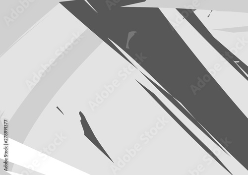 Black and white abstract background. geometric shapes. Poster.