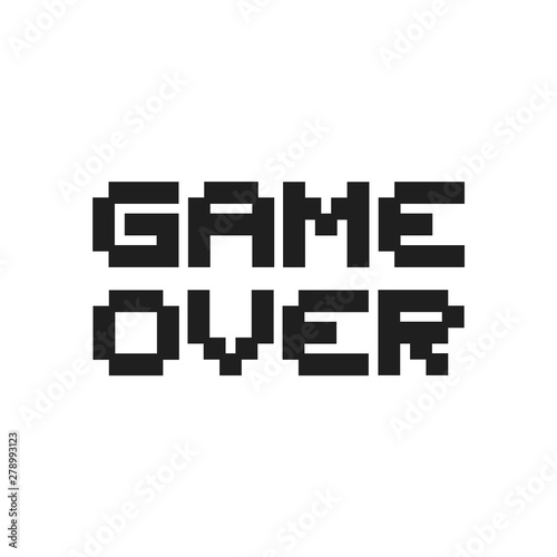 game over message