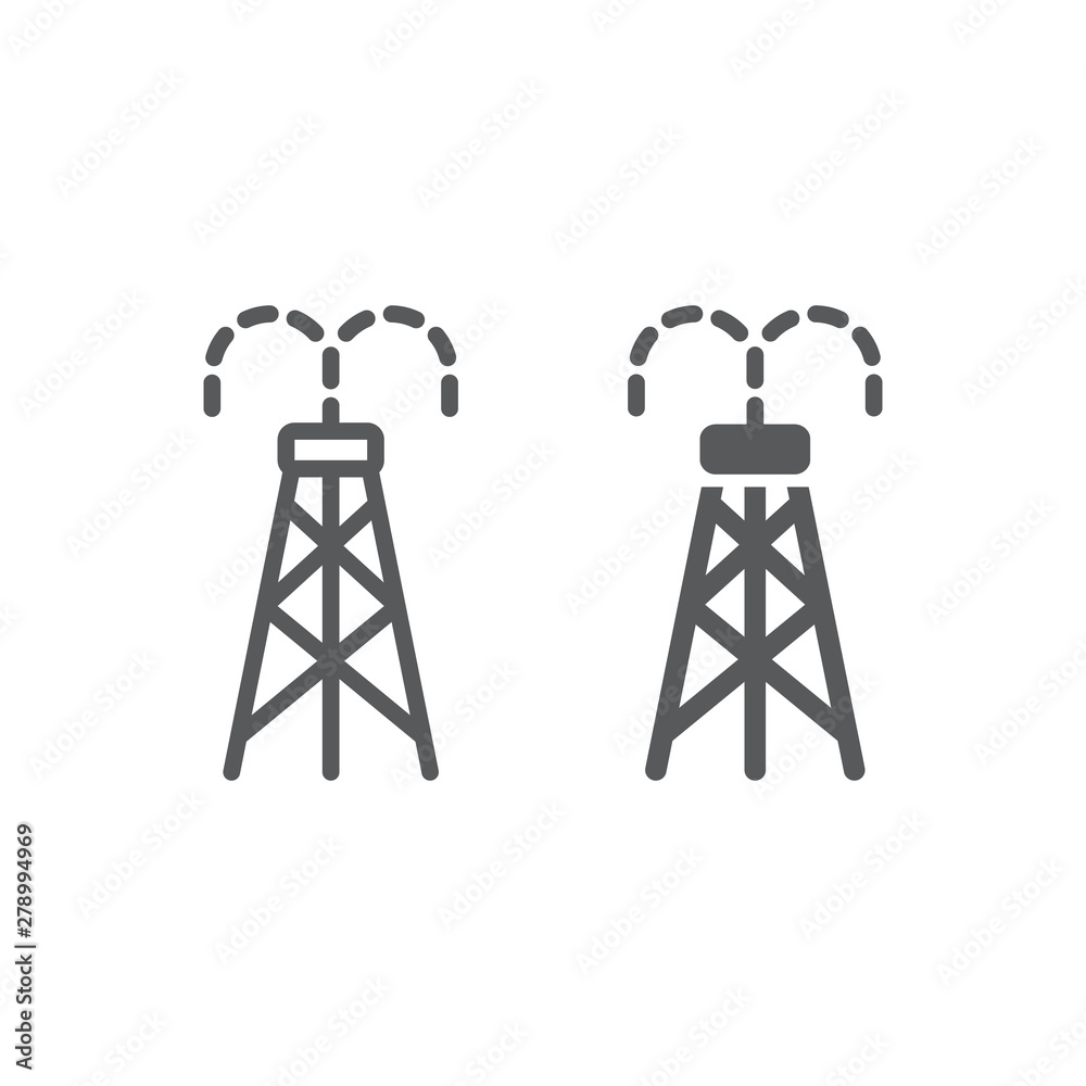 Rig Derrick Clip Art