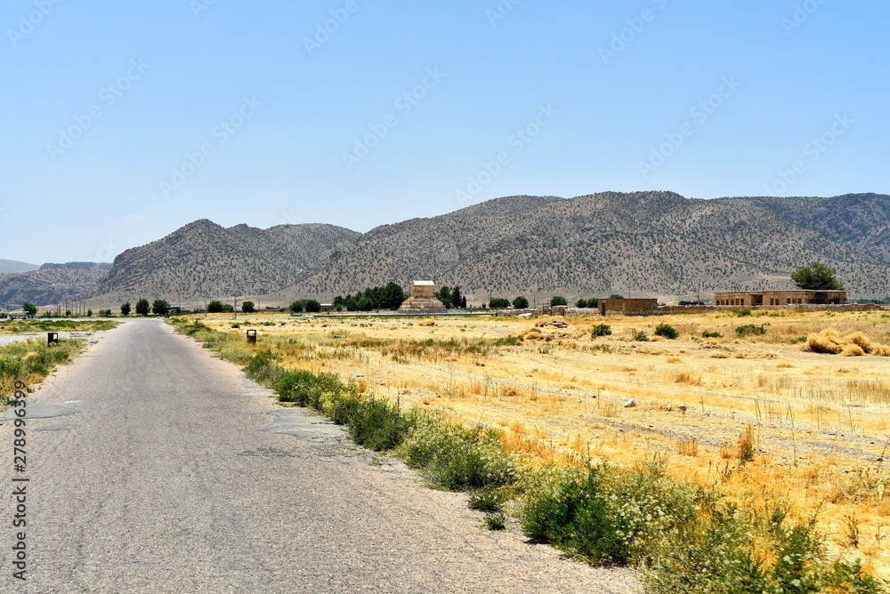 Obraz premium Pasargadae, Shiraz, Fars Province, Iran, June 22, 2019