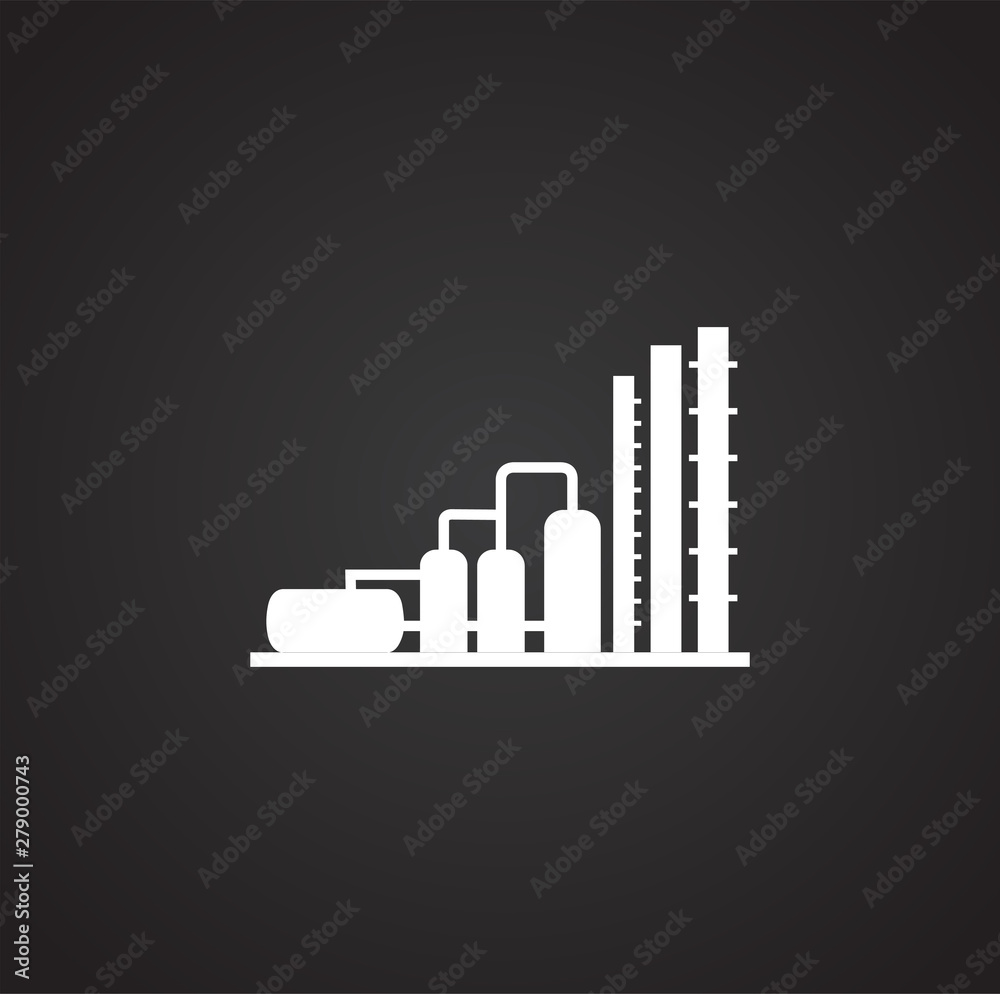 Oil rig related icon on background for graphic and web design. Simple illustration. Internet concept symbol for website button or mobile app. Oil rig related icon on background for graphic and web design. Simple illustration. Internet concept symbol for website button or mobile app.