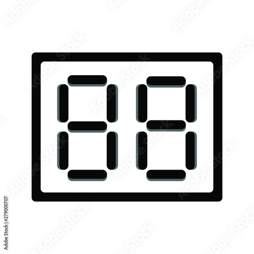segment led display icon