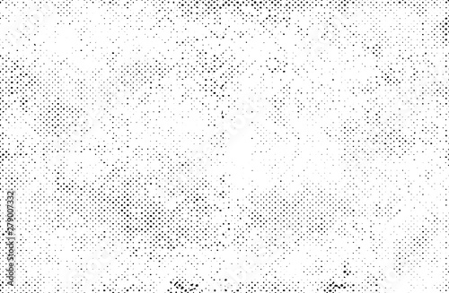 Subtle halftone grunge urban texture vector. Distressed overlay texture. Grunge background. Abstract mild textured effect. Vector Illustration. Black isolated on white background. EPS10.