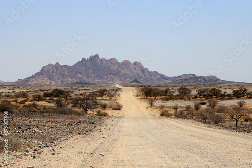 Namibia Spitzkoppe road