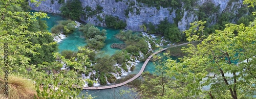 Panoramic Plitvice Lakes