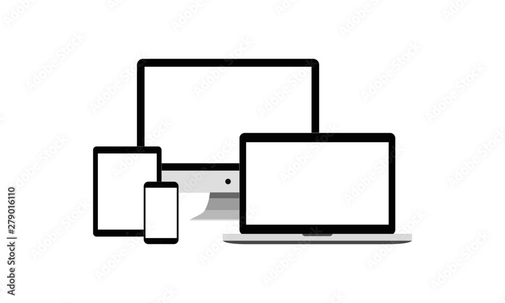 Set of Devices_Desktop-Laptop-Tablet-Mobile Set of Devices_Desktop-Laptop-Tablet-Mobile