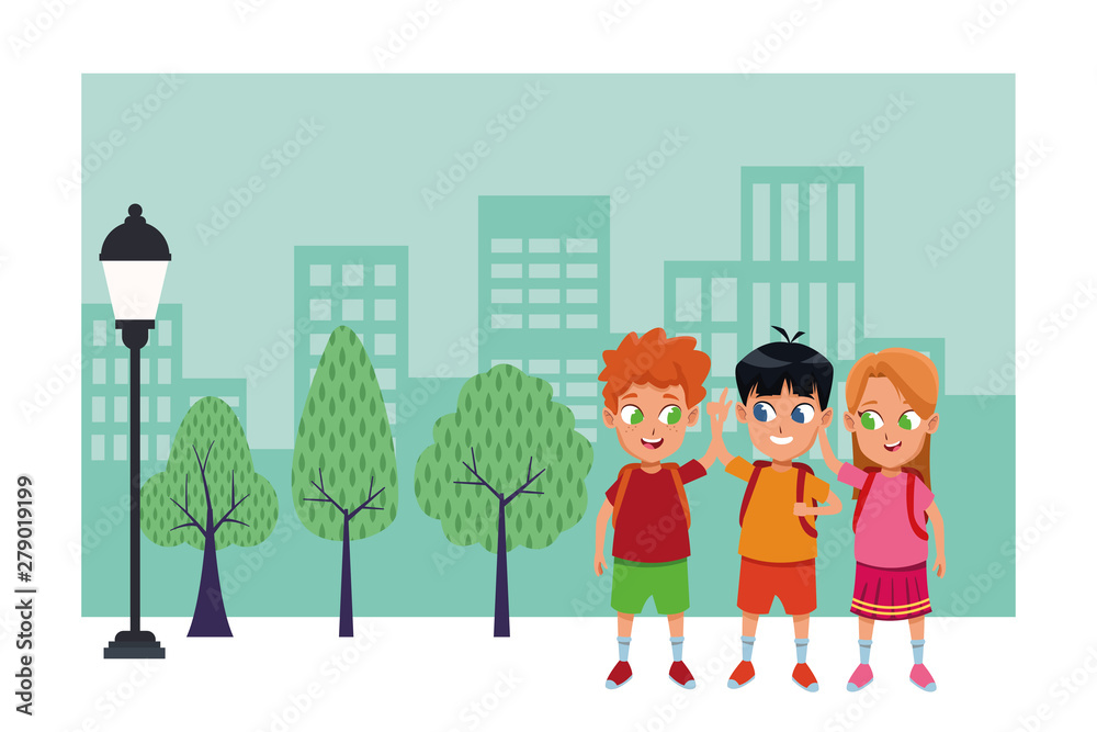childhood cute school students cartoon childhood cute school students cartoon
