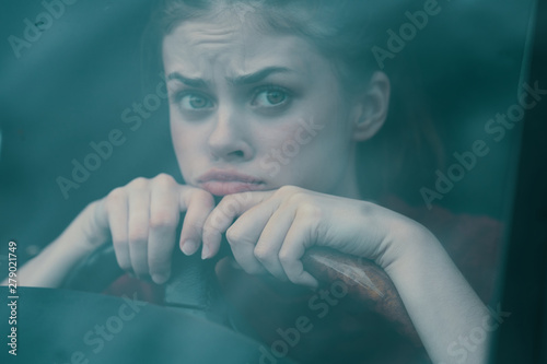 young woman in swimming pool