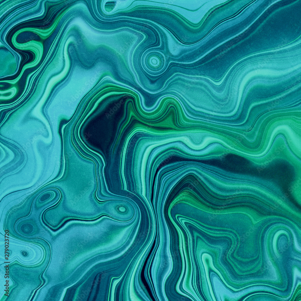 abstract background fake stone texture blue green malachite