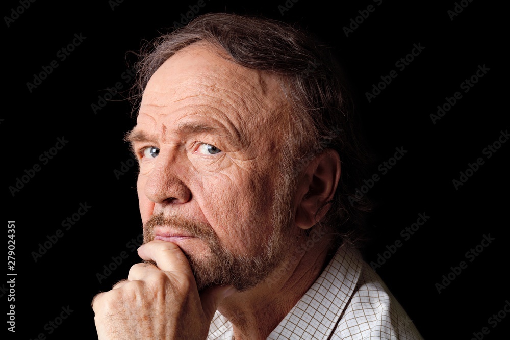 Portrait of a Confident Senior Man Portrait of a Confident Senior Man