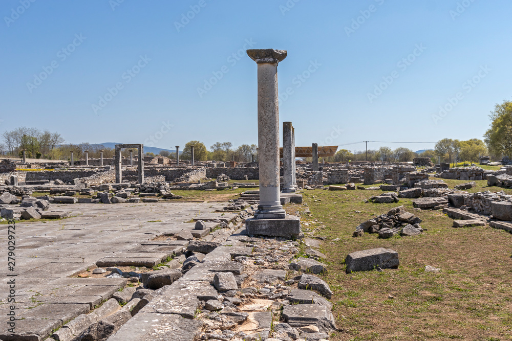 Archaeological site of Philippi, Greece