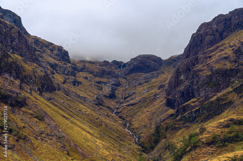 Cuillin Mountains on Isle of Skye. Scottish Highlands, UK