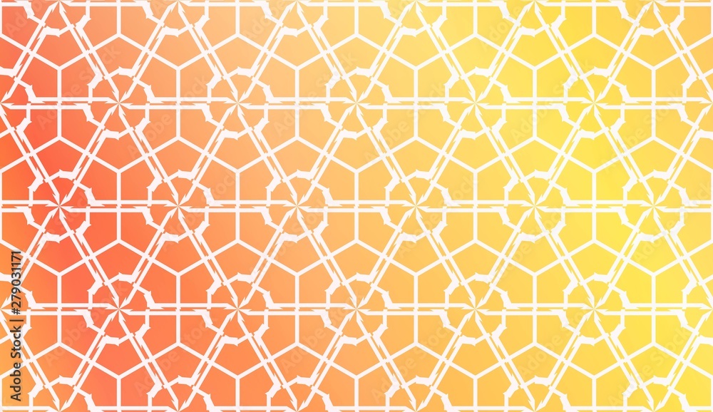 Design Pattern With Abstract Modern Ornament. Triangles Style. Gradient Background Bright Colors. For Soft Banner Template. Vector Illustration. Idea For Your Business Design Pattern With Abstract Modern Ornament. Triangles Style. Gradient Background Bright Colors. For Soft Banner Template. Vector Illustration. Idea For Your Business