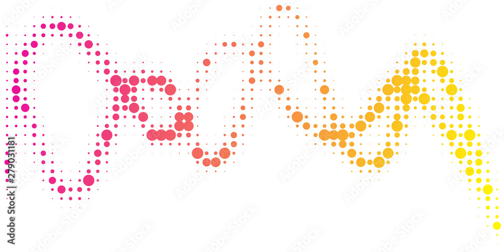 Gradient futuristic pattern. Gradient futuristic pattern.